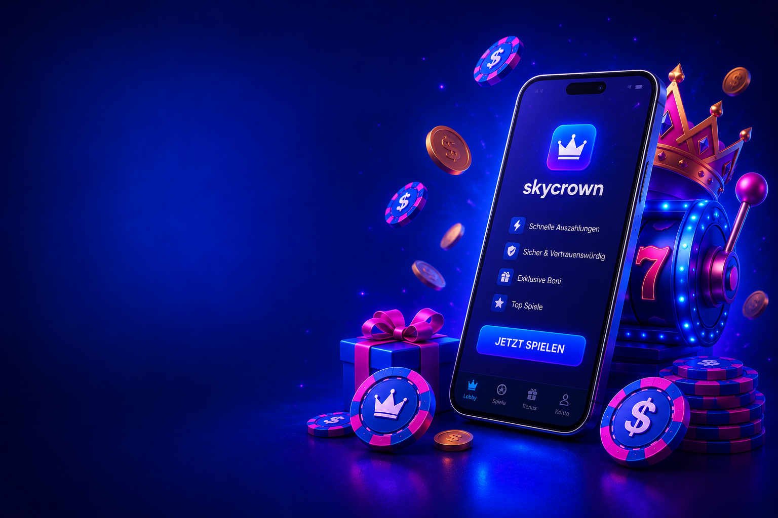 SkyCrown Casino App-Screenshot